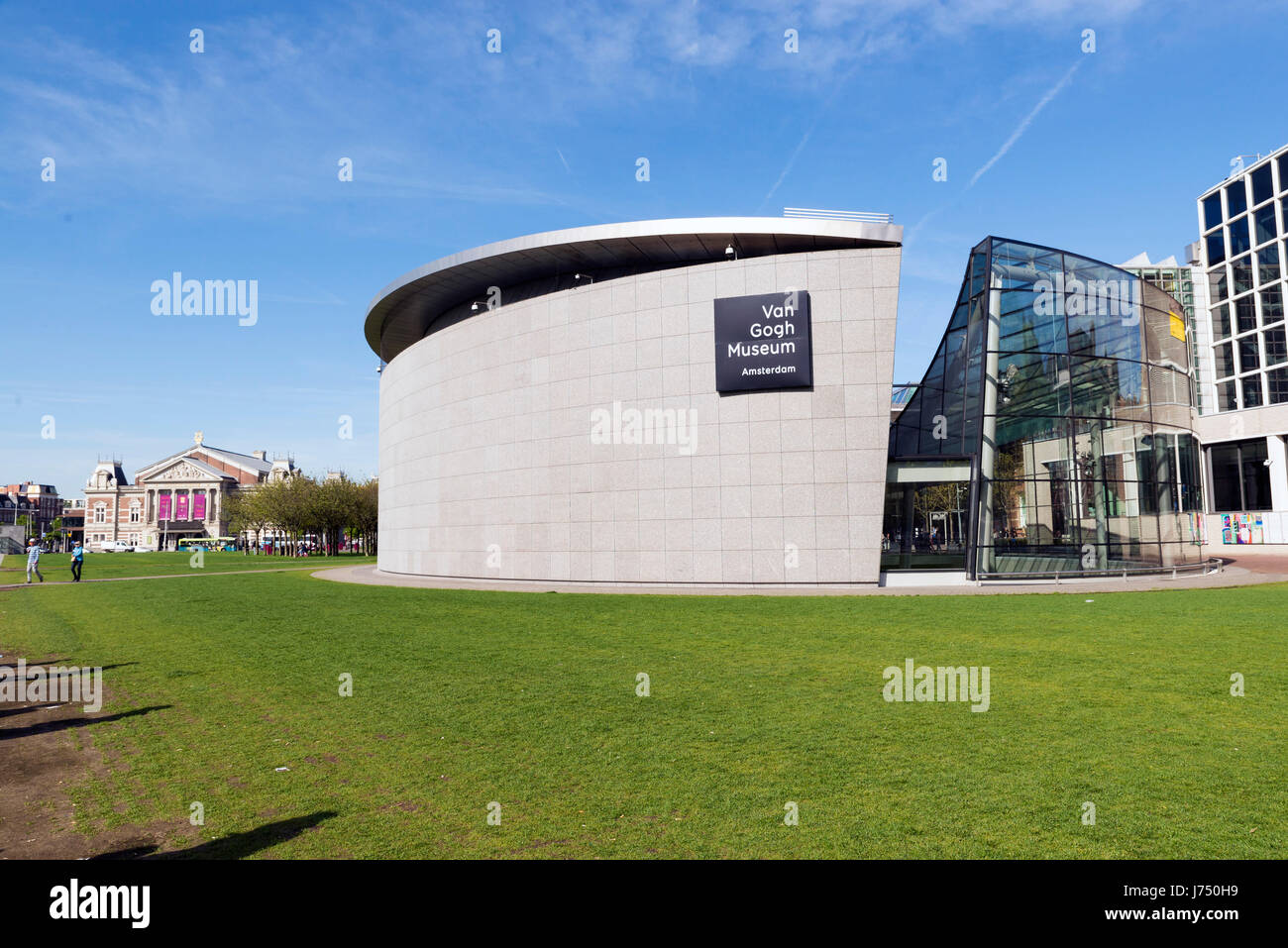 AMSTERDAM, Pays-Bas - 15 mai, 2017 : Le musée Van Gogh est un musée dédié aux œuvres de Vincent van Gogh. Il est situé au Musée Squar Banque D'Images