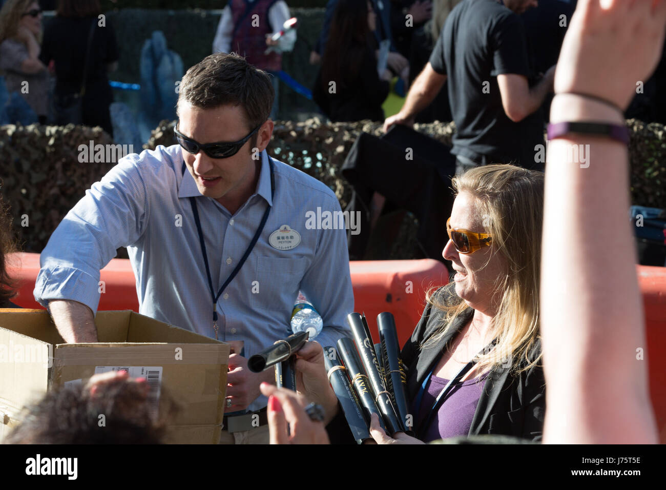 Atmosphère à la première de "Disney's Pirates des Caraïbes : Dead Men Tell No Tales' au Kodak Theater Le 18 mai 2017 à Hollywood, Californie Banque D'Images
