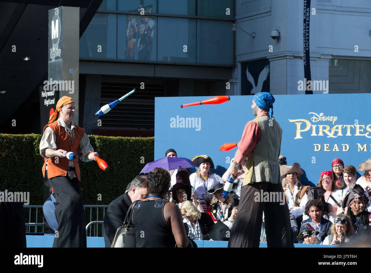 Atmosphère à la première de "Disney's Pirates des Caraïbes : Dead Men Tell No Tales' au Kodak Theater Le 18 mai 2017 à Hollywood, Californie Banque D'Images