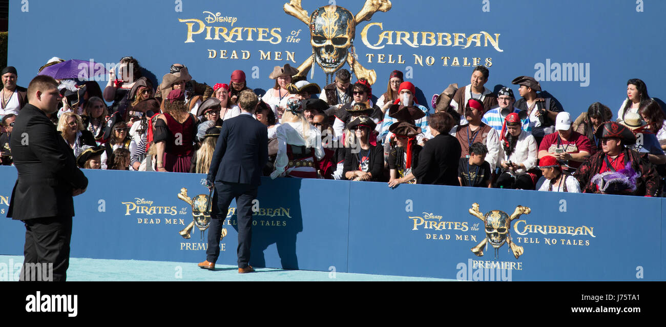 Atmosphère à la première de "Disney's Pirates des Caraïbes : Dead Men Tell No Tales' au Kodak Theater Le 18 mai 2017 à Hollywood, Californie Banque D'Images
