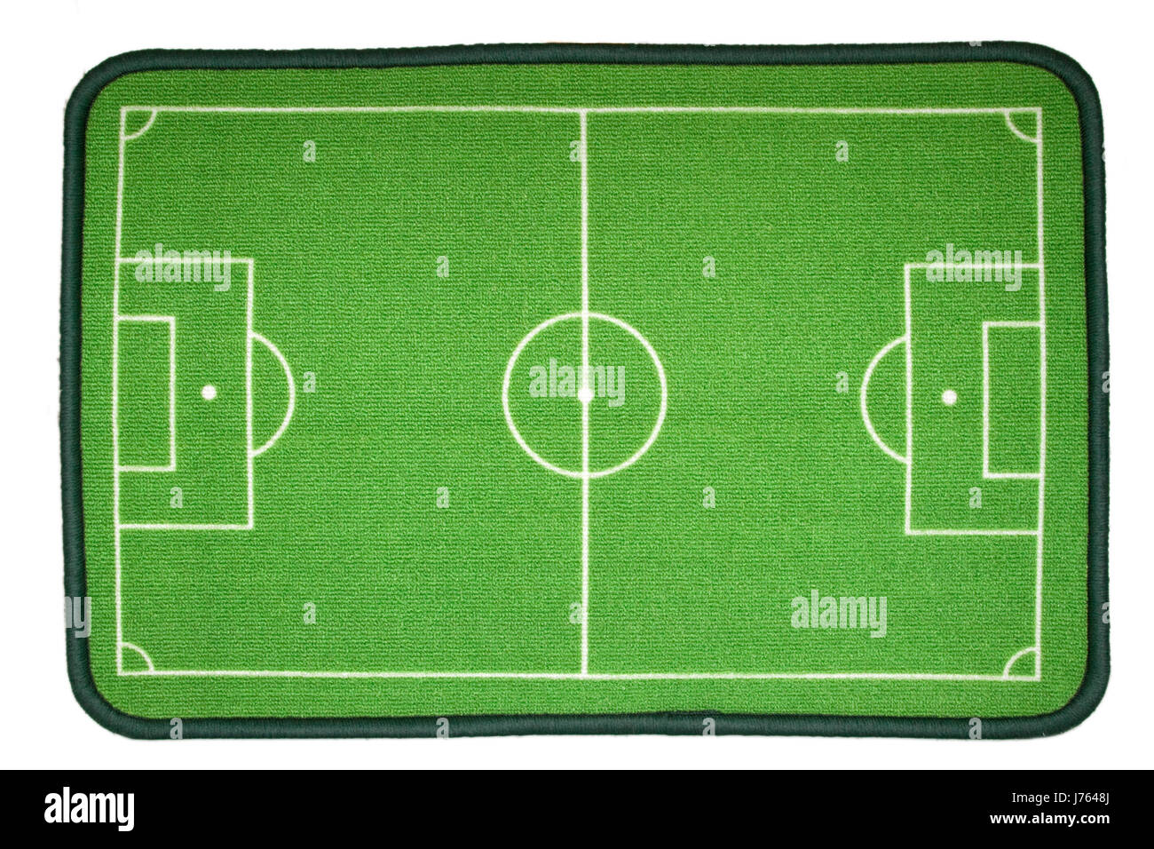Paillasson terrain de football terrain de football terrain de football pictogramme Pictogramme Banque D'Images