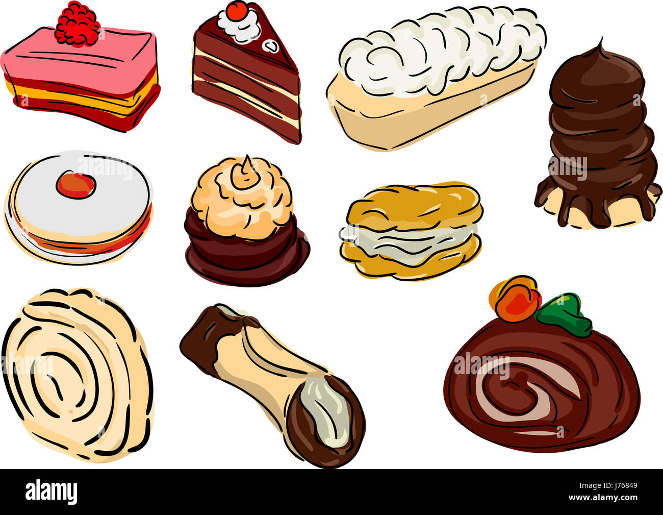 Illustration Couleur Douce Gateaux Tarte Gateau Dessiner Peinture Aliment Aliments Doux Objet Photo Stock Alamy Illustration Couleur Douce Gateaux Tarte Gateau Dessiner Peinture Aliment Aliments Doux Objet Photo Stock Alamy