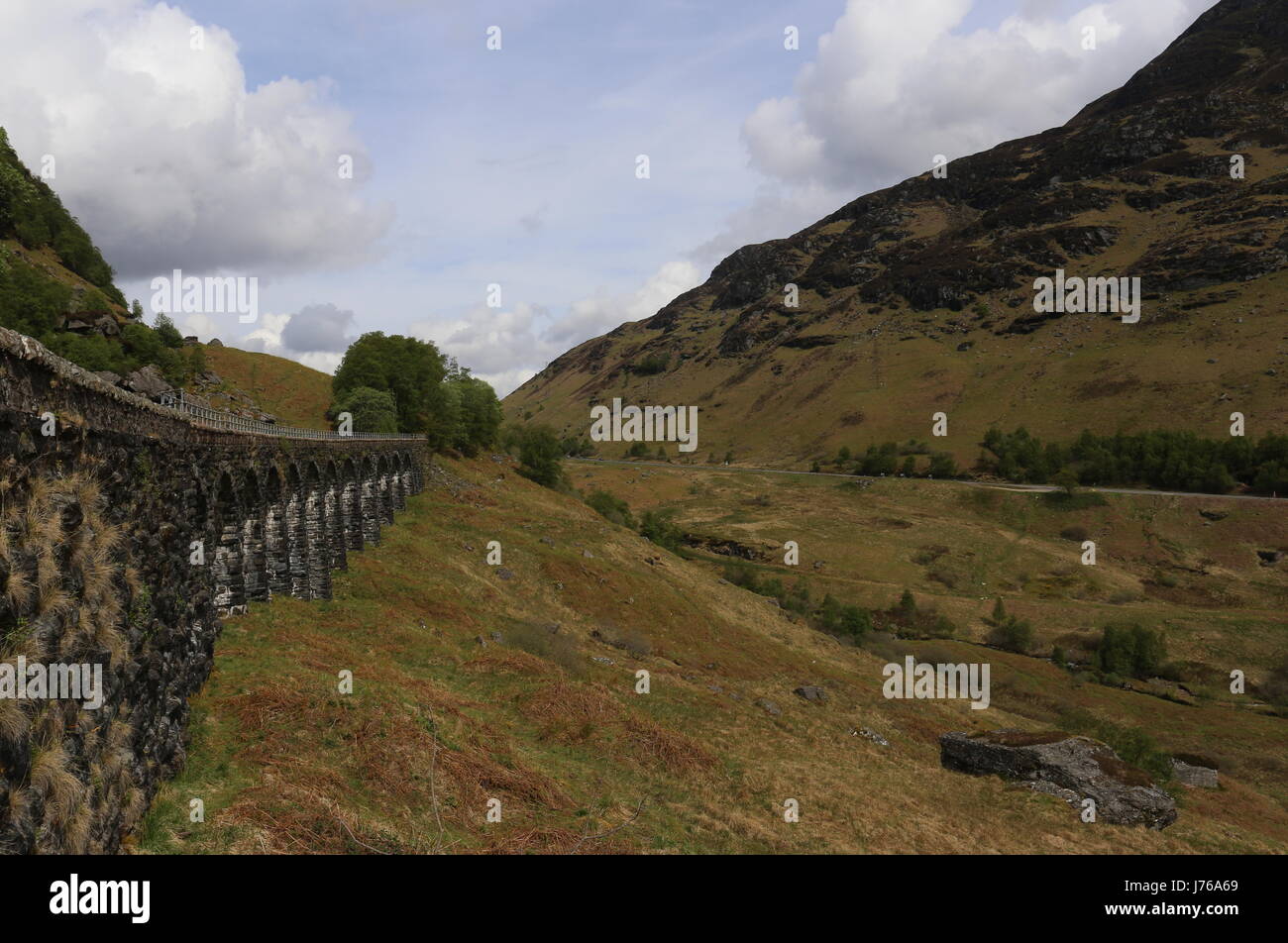 En viaduc Glen Ogle Ecosse Mai 2017 Banque D'Images