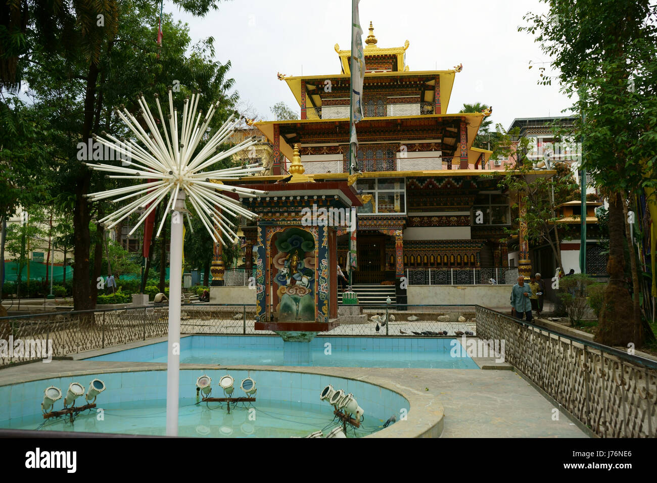 Zangtho Pelri Lhakhang monastère, Phuentsholing, Bhoutan Banque D'Images