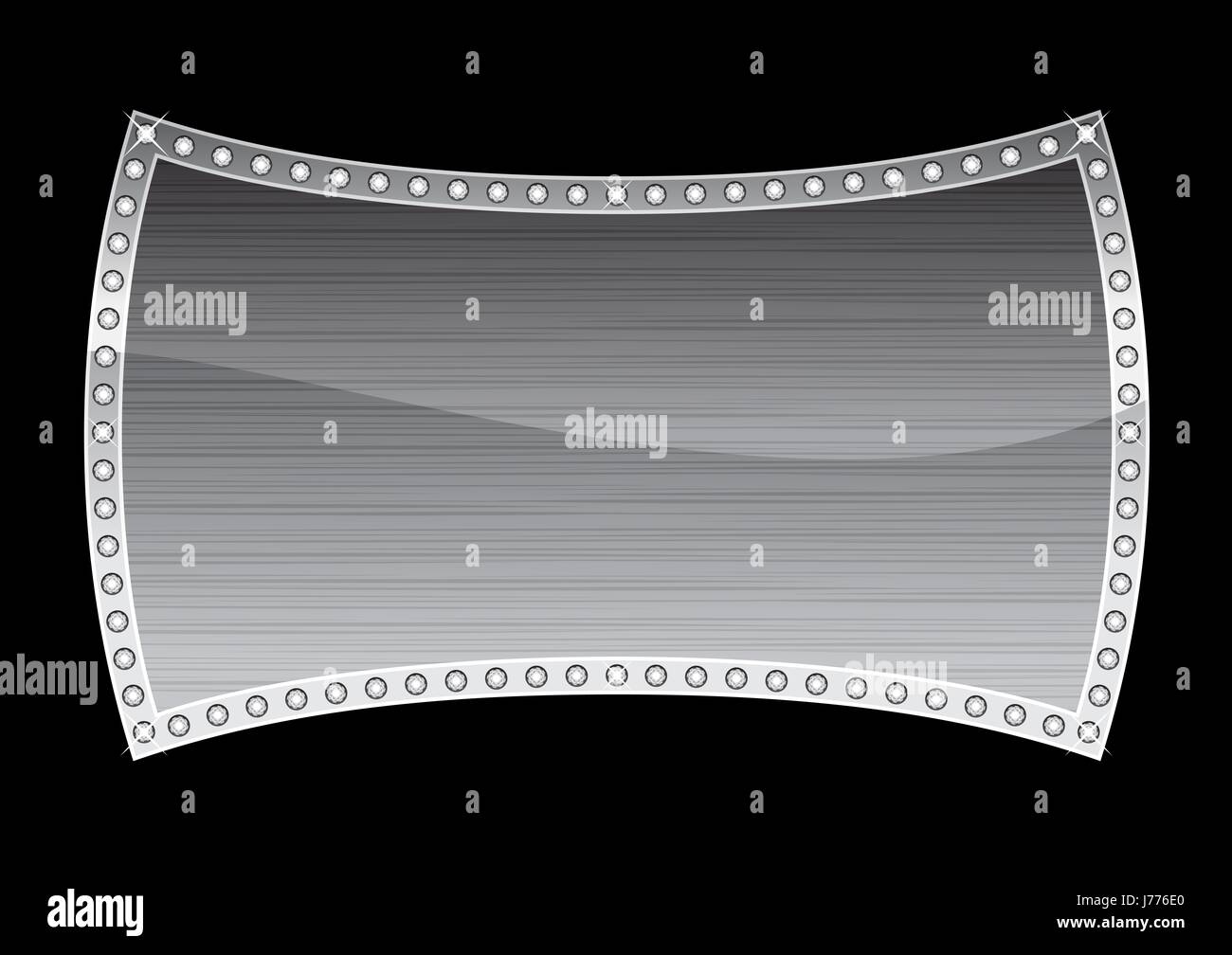 Bijoux Argent Bijoux luxe coûteux l'aisance de l'apparat des dépenses Banque D'Images