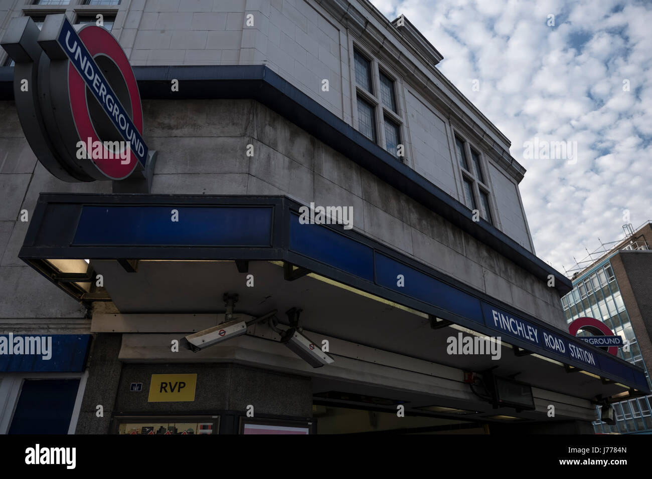 La station de Finchley Road Banque D'Images