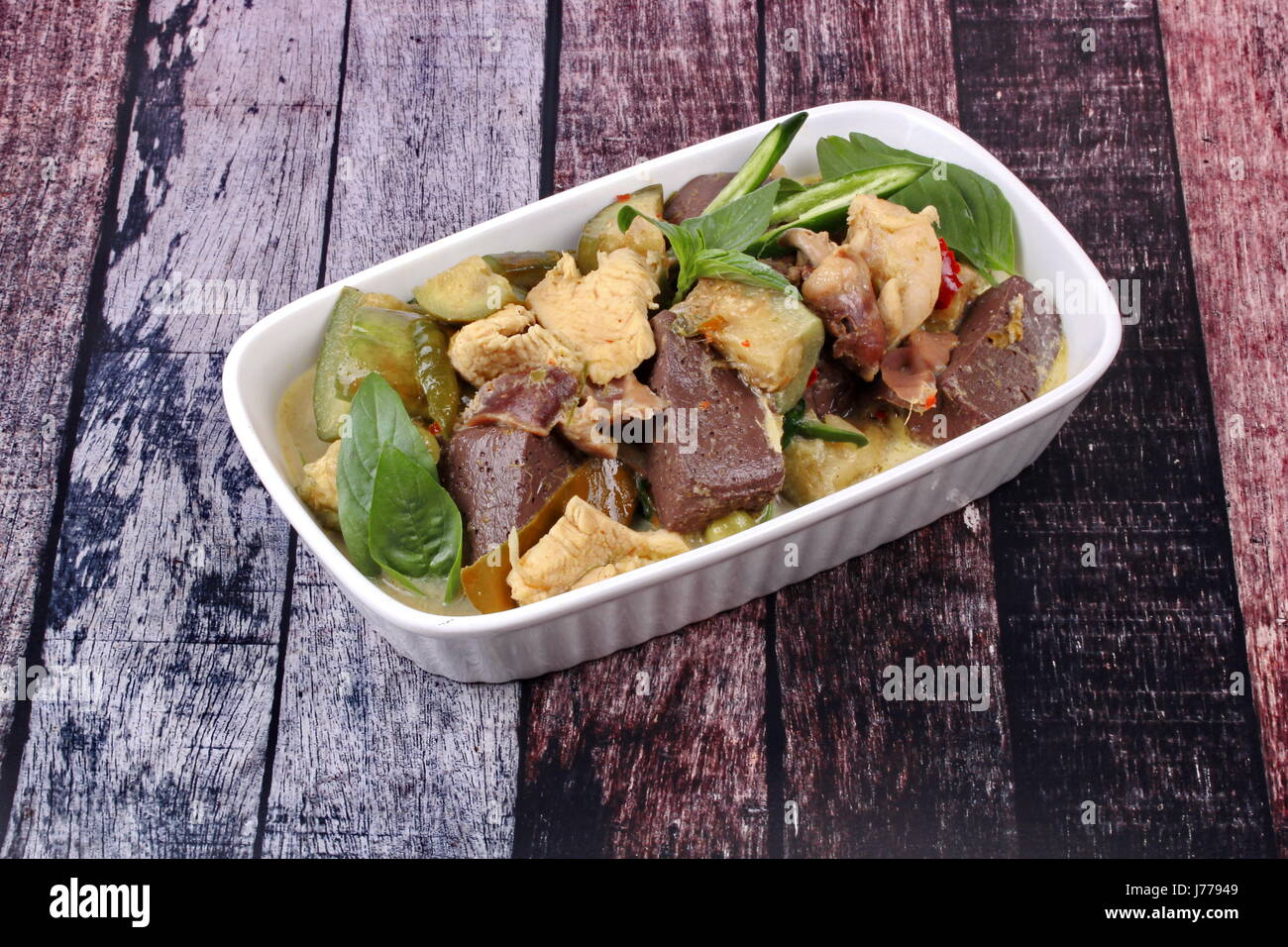 Les Thaïlandais Recette Poulet Au Curry Vert Au Lait De