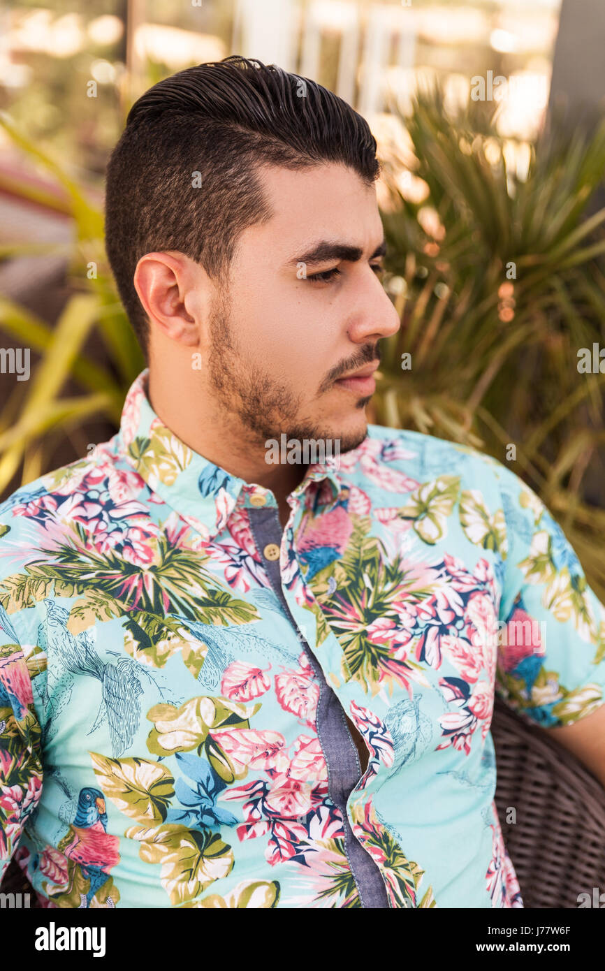 Portrait of handsome man Banque D'Images