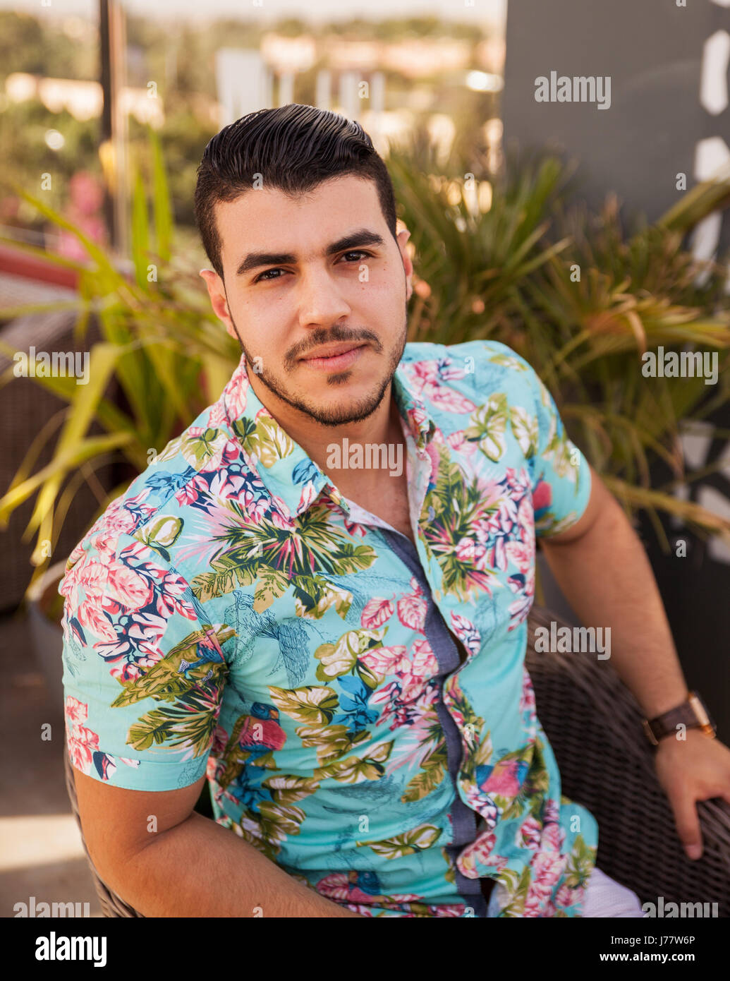 Portrait of handsome man Banque D'Images