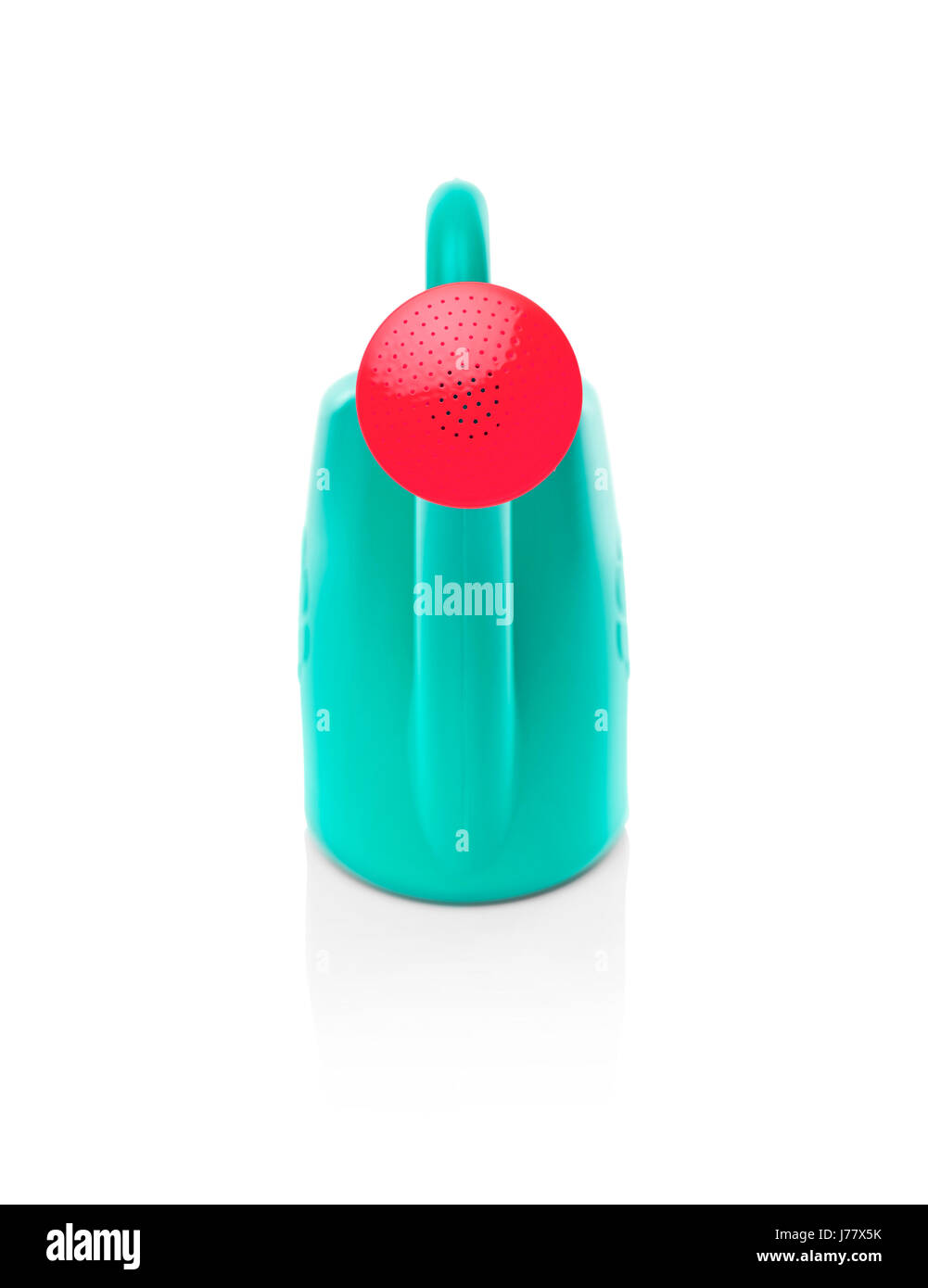 Arrosoir pour arroser les fleurs. Banque D'Images