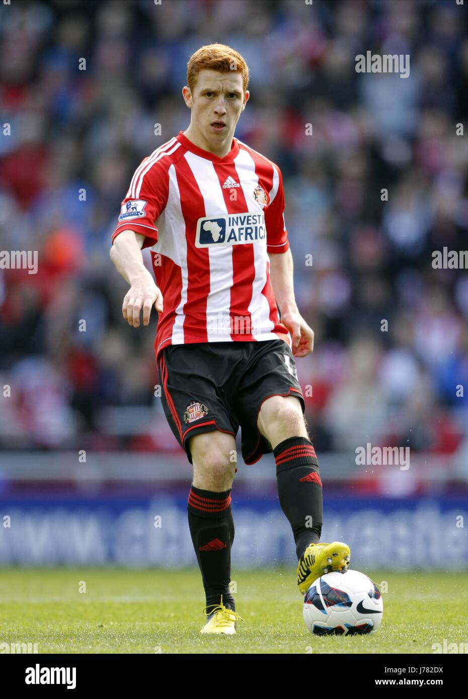 JACK COLBACK Sunderland FC STADE DE LA LUMIÈRE DE L'ANGLETERRE SUNDERLAND 29 Septembre 2012 Banque D'Images