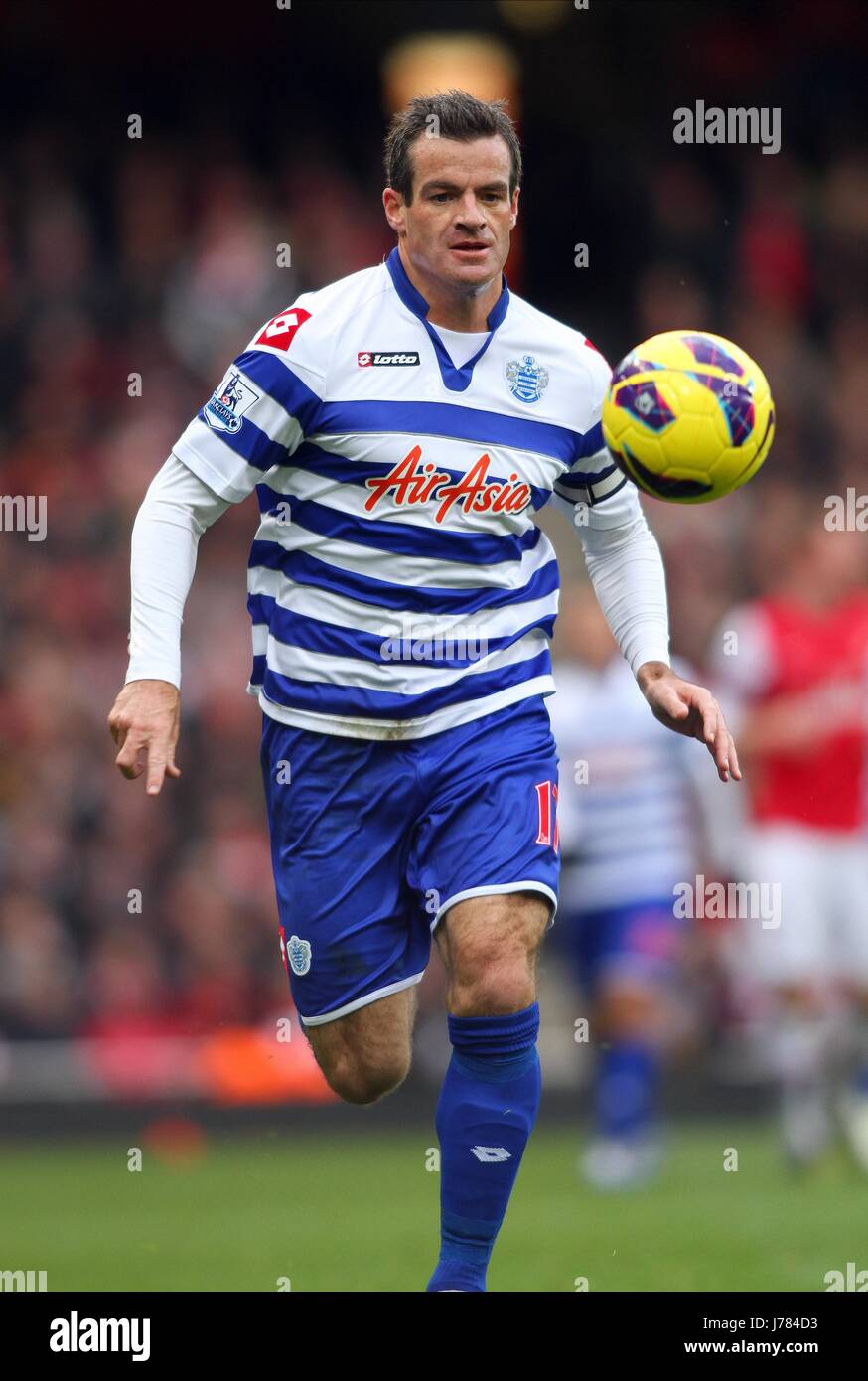 RYAN NELSEN QUEENS PARK RANGERS LONDON ENGLAND UK 27 Octobre 2012 Banque D'Images