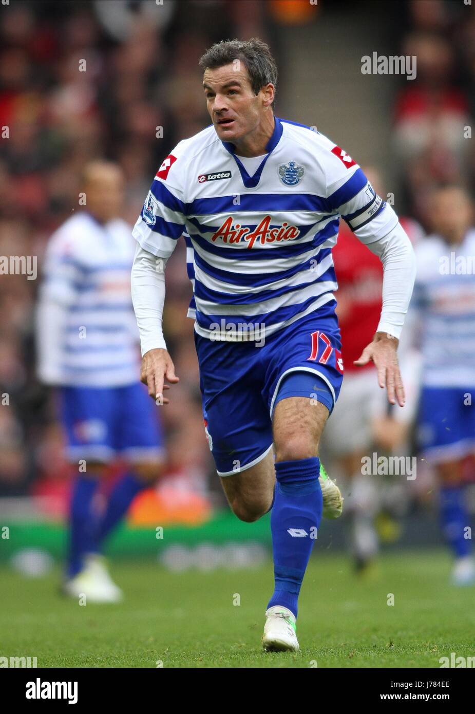 RYAN NELSEN QUEENS PARK RANGERS LONDON ENGLAND UK 27 Octobre 2012 Banque D'Images