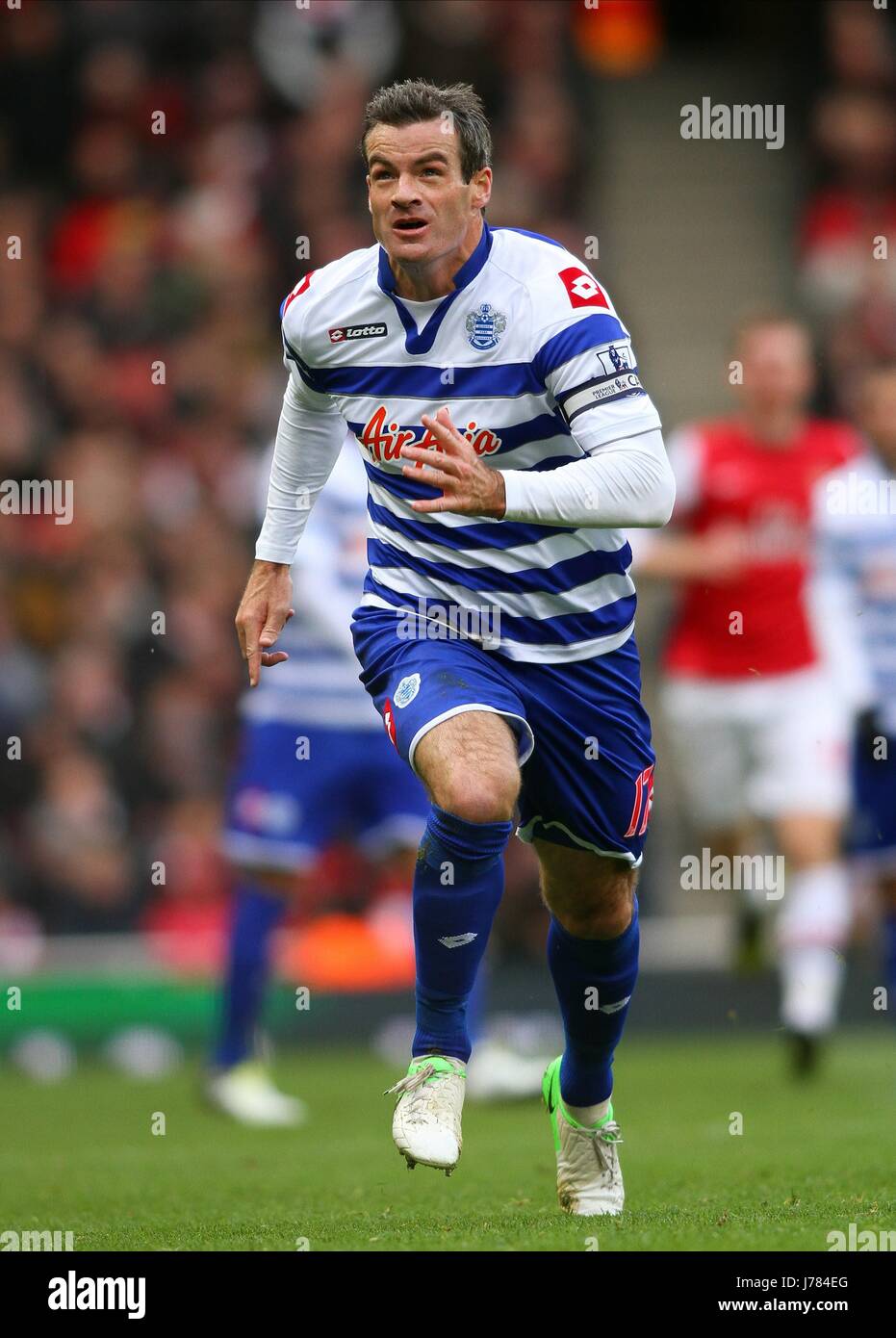 RYAN NELSEN QUEENS PARK RANGERS LONDON ENGLAND UK 27 Octobre 2012 Banque D'Images