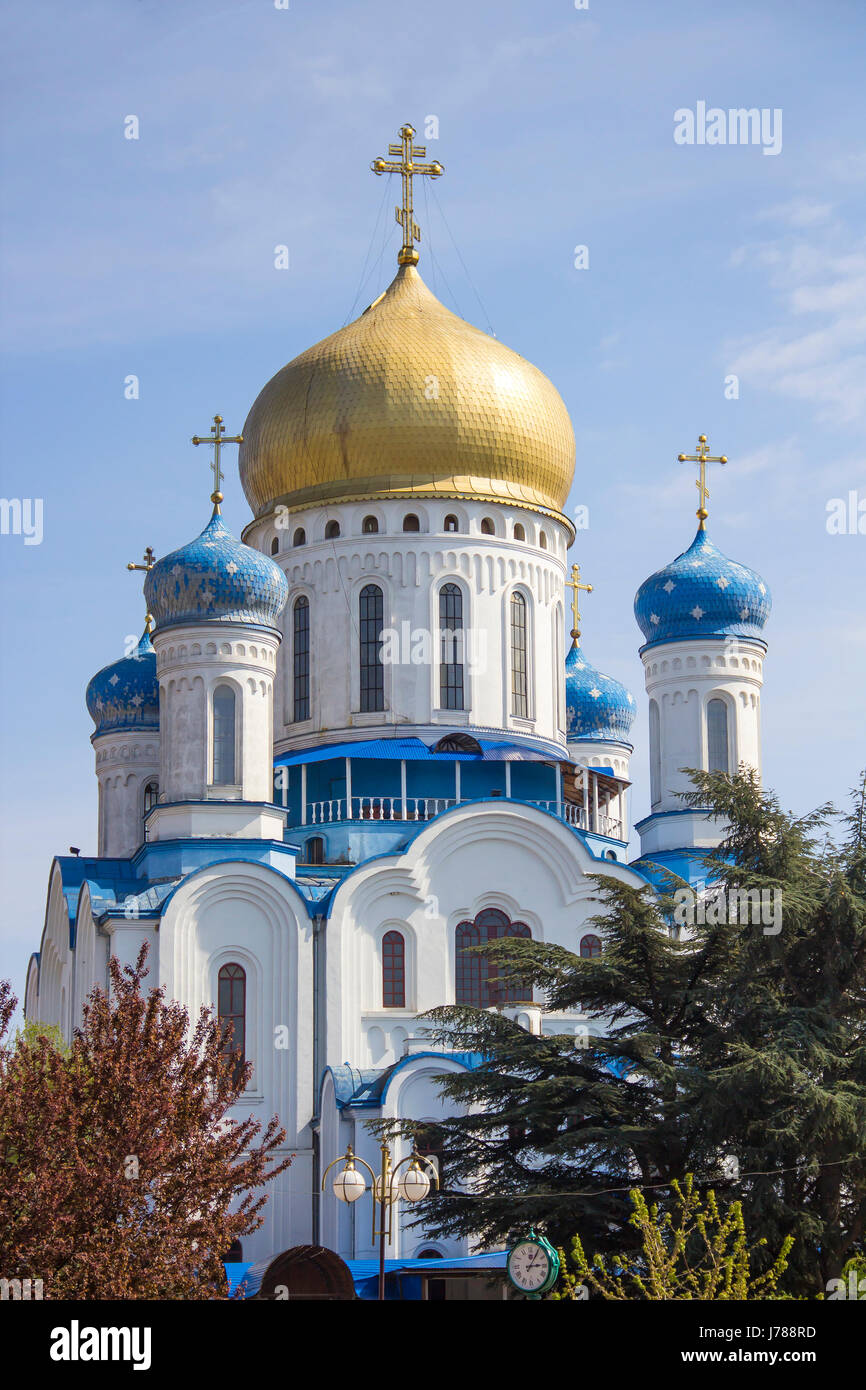 La cathédrale orthodoxe du Christ Sauveur dans Uzhgorod, Ukraine Banque D'Images