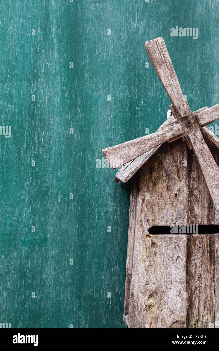 Moulin et de l'espace tableau historique Banque D'Images