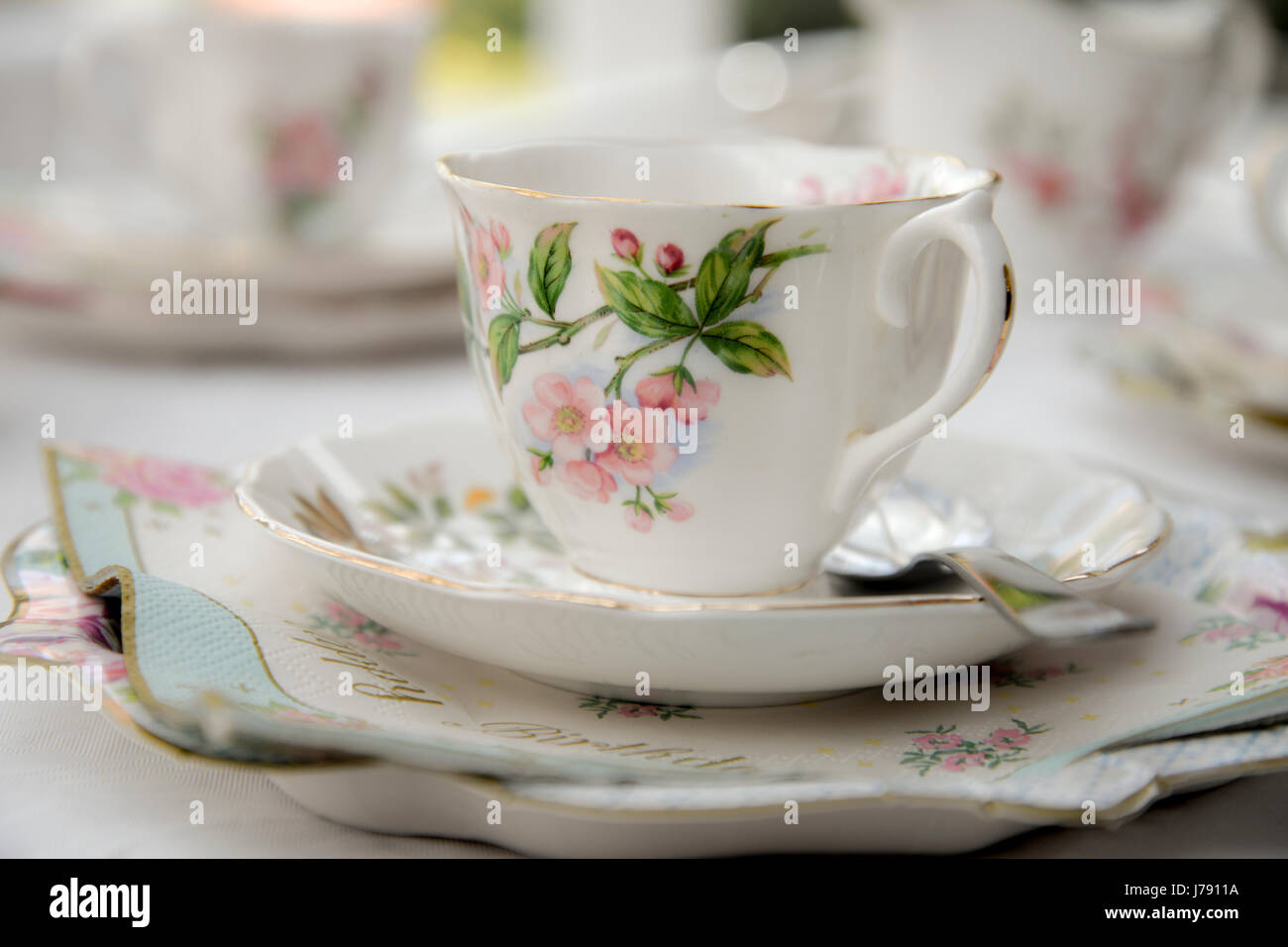 Tea Time Banque D'Images