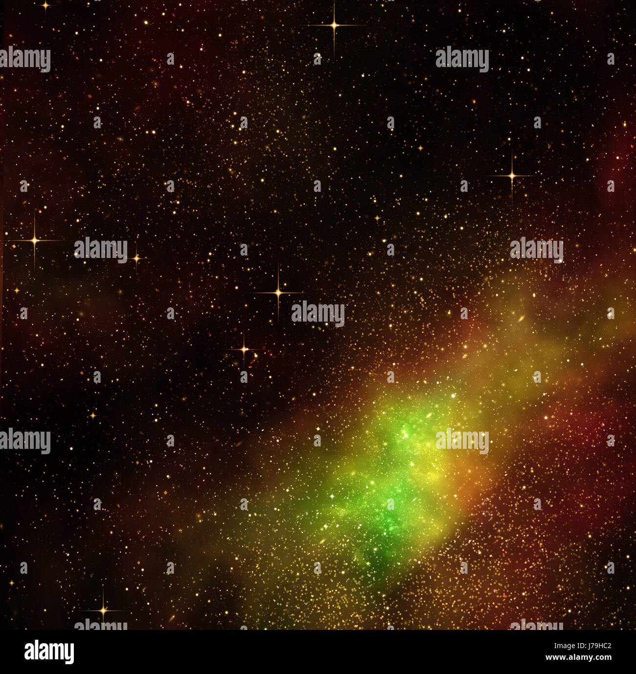 Nuit de l'espace galaxy nuit étoile astérisques firmament bleu ciel univers espace Banque D'Images