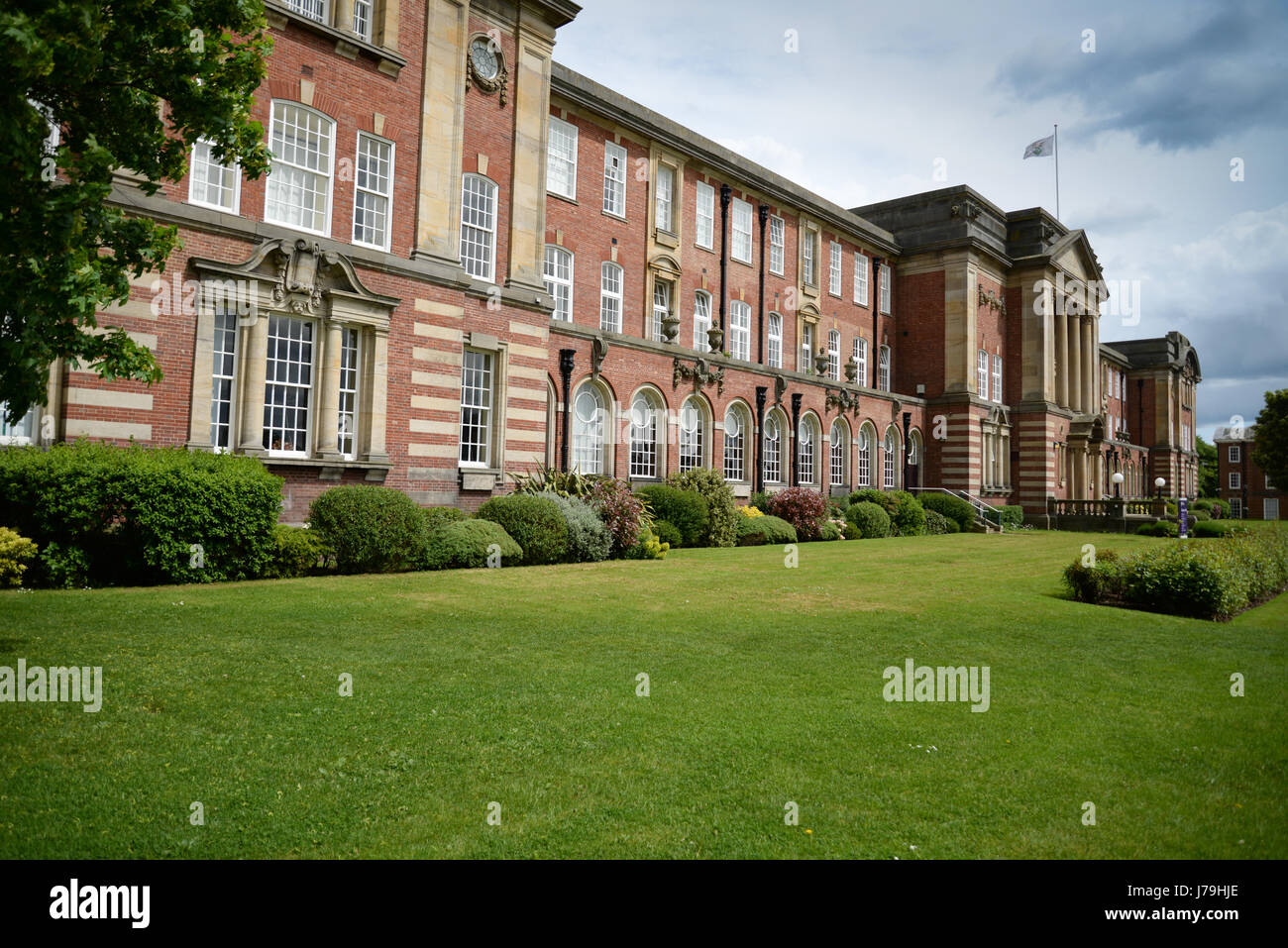 Beckett Leeds University Hall, campus de Headingly Banque D'Images