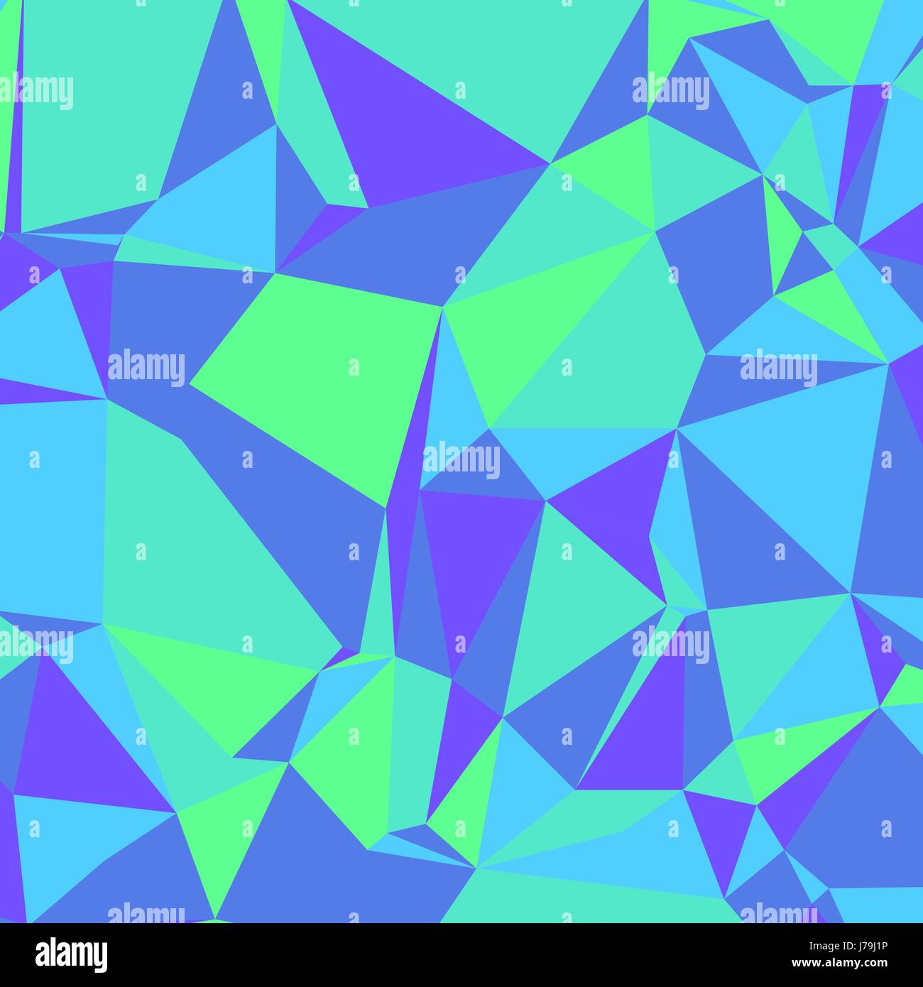 Bleu Vert Violet abstract low poly fond géométrique square Illustration de Vecteur