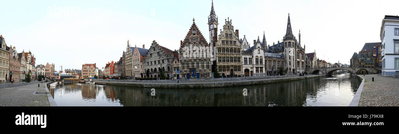 Récit de voyage de villes en dehors de l'Europe ville ville Belgique vue vue outlook Banque D'Images