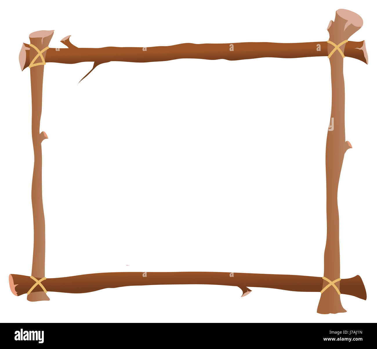 Cadre cadre en bois historique de l'objet du modèle de couleur isolées art  design Photo Stock - Alamy