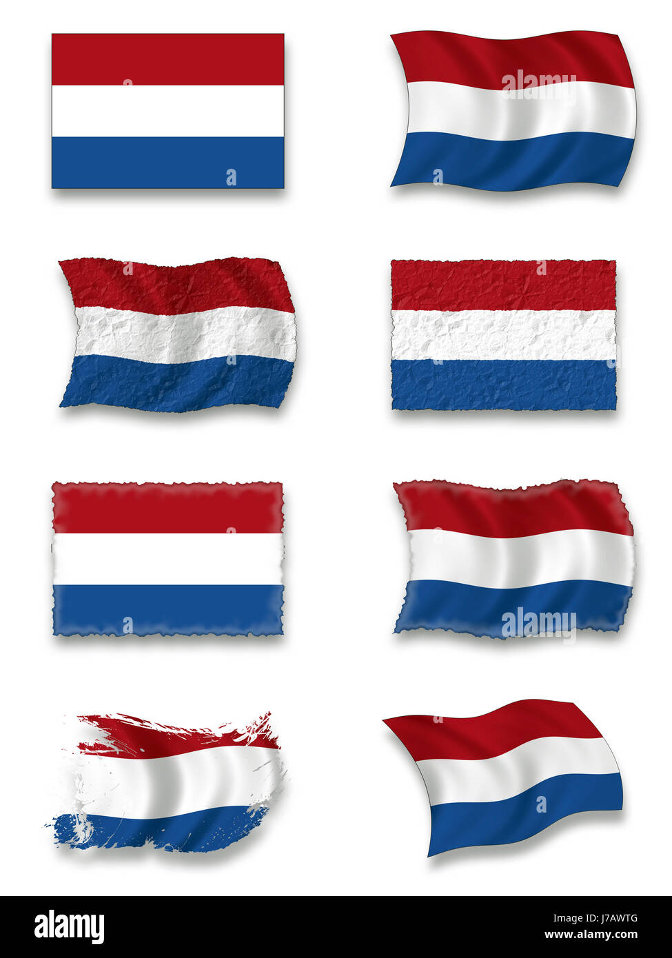 Holland flag Banque de photographies et d'images à haute résolution - Alamy