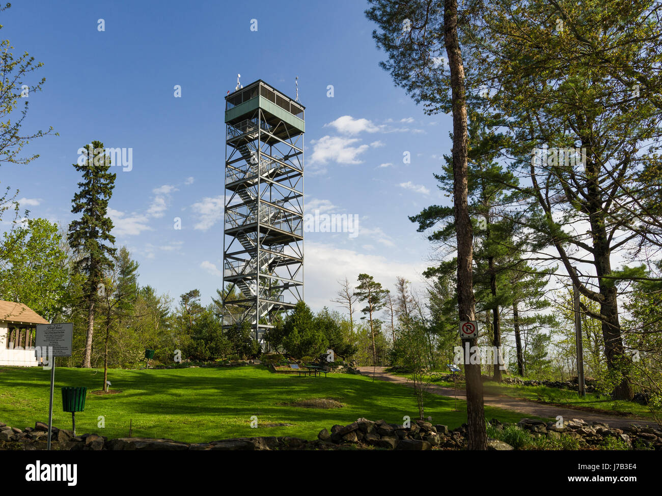 Tower Hill Lookout, Parry Sound, Ontario Banque D'Images