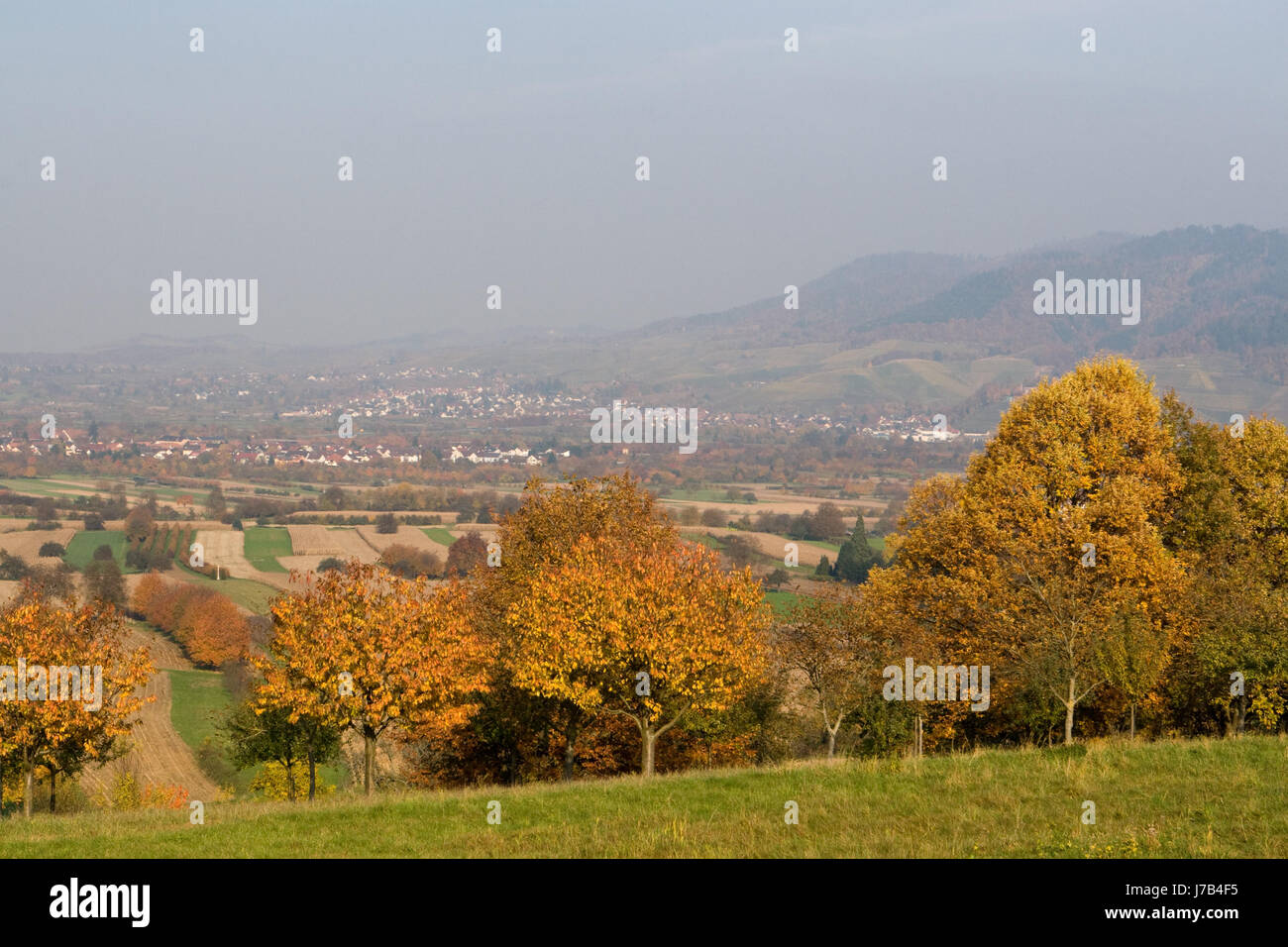 Vue vue vue panoramique Vista outlook lookout campagne paysage Banque D'Images