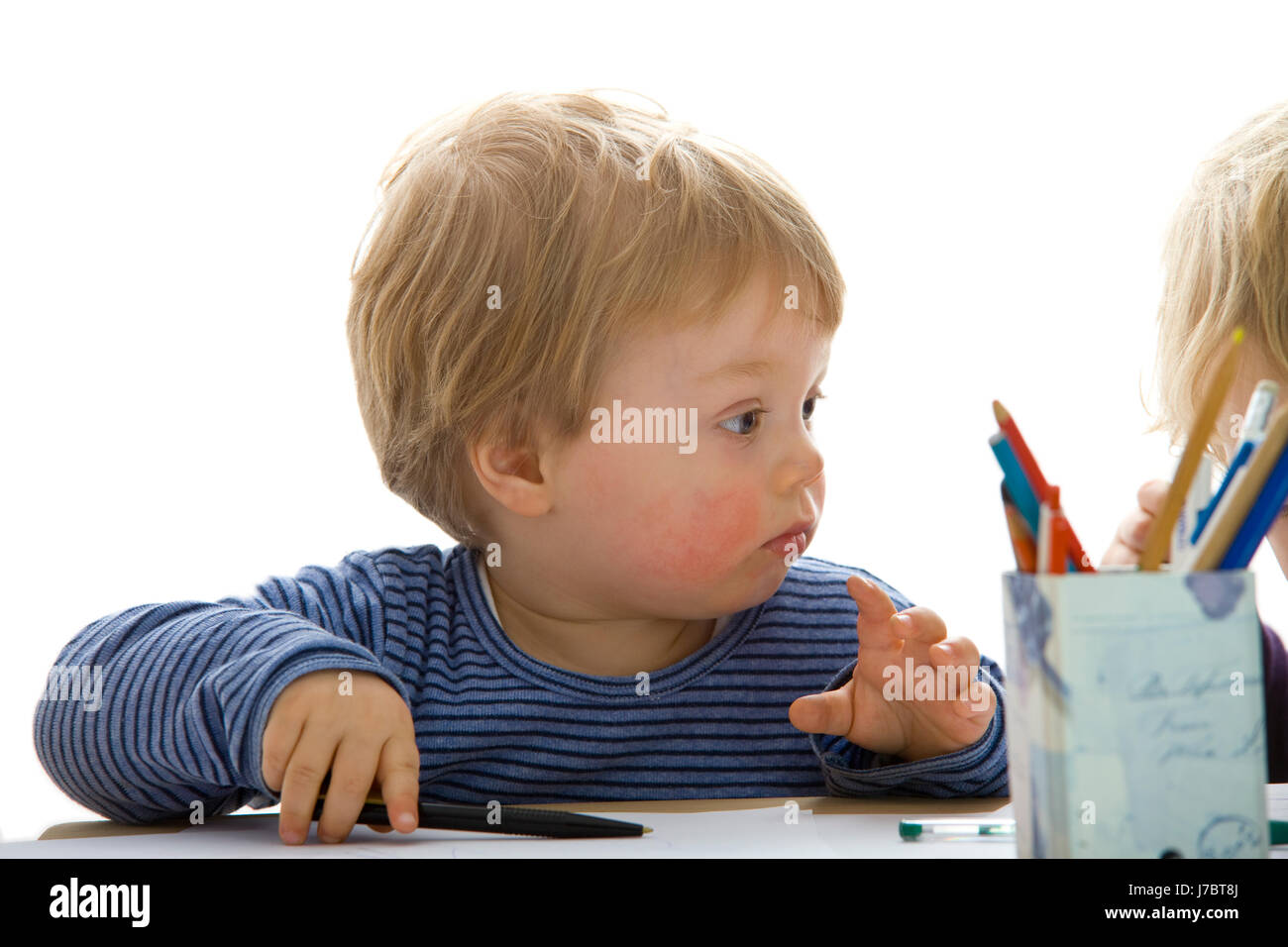 L'éducation l'art kid garçon enfant jeune homme l'établissement d'enseignement scolaire de l'enfant Banque D'Images