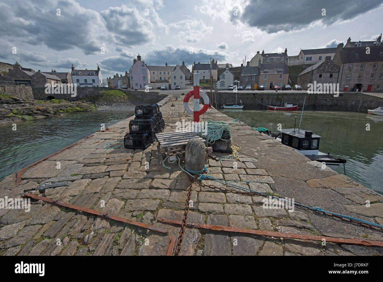 Portsoy Banff et Buchan, l'Aberdeenshire. L'Écosse. UK. Banque D'Images