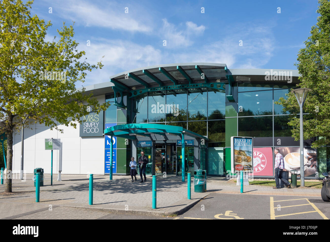 Winchester autoroute M3 Services, Winchester, Hampshire, Angleterre, Royaume-Uni Banque D'Images Winchester autoroute M3 Services, Winchester, Hampshire, Angleterre, Royaume-Uni Banque D'Images