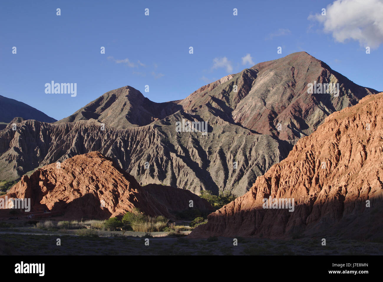 Cerro de los Siete Colores, Purmamarca, Quebrada de Humahuaca, Argentine Banque D'Images