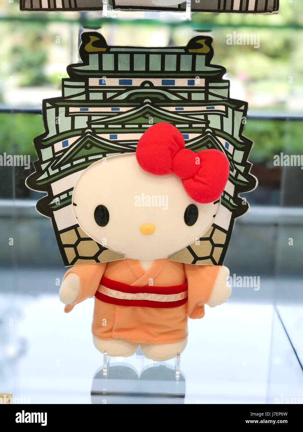 Tokyo, Japon. 23 mai, 2017. Une collection de Hello Kitty Sanrio au Japon peut être vu dans un salon près de chez l'Hibiya Park dans le centre de Tokyo. L'exposition est présentée au public dans le cadre d'une campagne Sanrio au Japon. L'exposition est la seule au Japon et est ouvert au public entre dix heures du matin à cinq heures de l'après-midi. 23 mai, 2017. Photo par : Ramiro Agustin Vargas Tabares Crédit : Ramiro Agustin Vargas Tabares/ZUMA/Alamy Fil Live News Banque D'Images