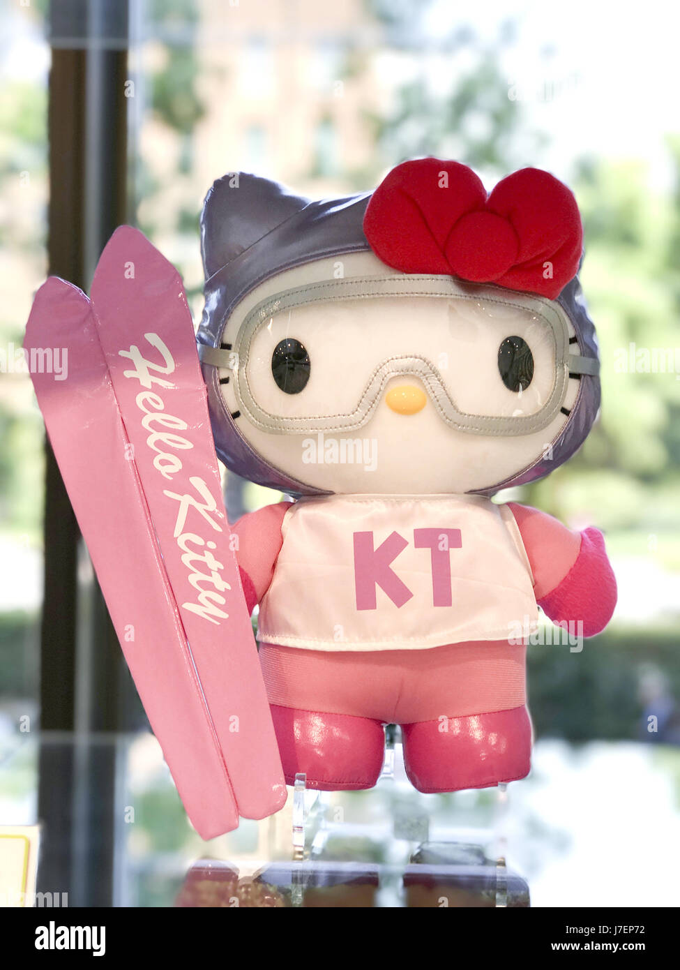 Tokyo, Japon. 23 mai, 2017. Une collection de Hello Kitty Sanrio au Japon peut être vu dans un salon près de chez l'Hibiya Park dans le centre de Tokyo. L'exposition est présentée au public dans le cadre d'une campagne Sanrio au Japon. L'exposition est la seule au Japon et est ouvert au public entre dix heures du matin à cinq heures de l'après-midi. 23 mai, 2017. Photo par : Ramiro Agustin Vargas Tabares Crédit : Ramiro Agustin Vargas Tabares/ZUMA/Alamy Fil Live News Banque D'Images