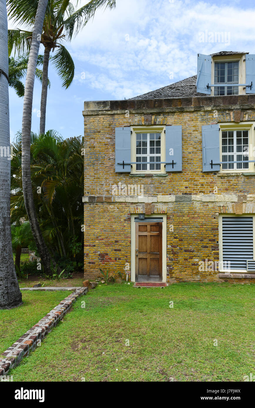 Nelson's Dockyard à English Harbour, Antigua, Iles sous le vent, Antilles, Caraïbes, Amérique Centrale Banque D'Images