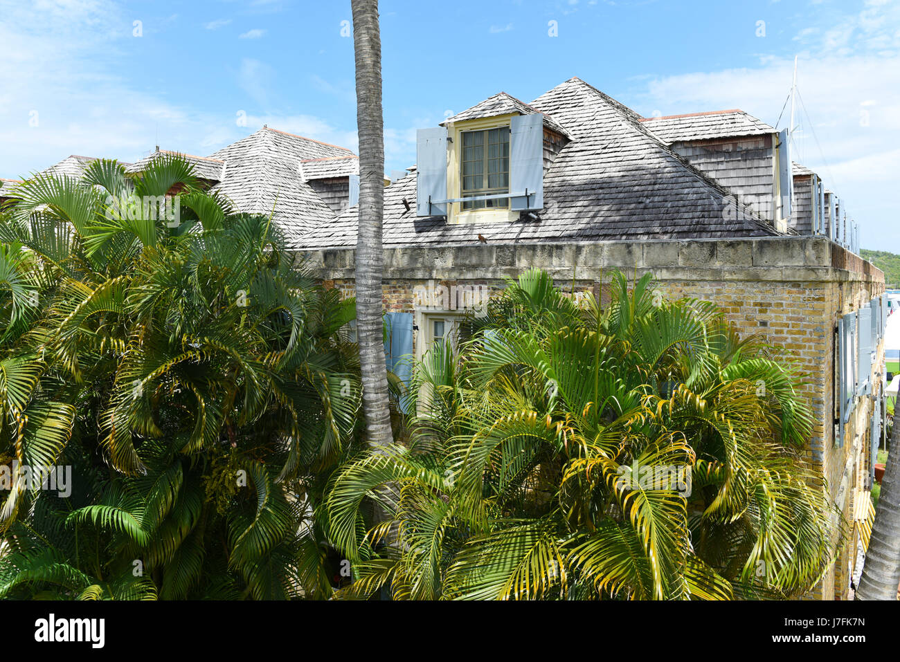 Nelson's Dockyard à English Harbour, Antigua, Iles sous le vent, Antilles, Caraïbes, Amérique Centrale Banque D'Images