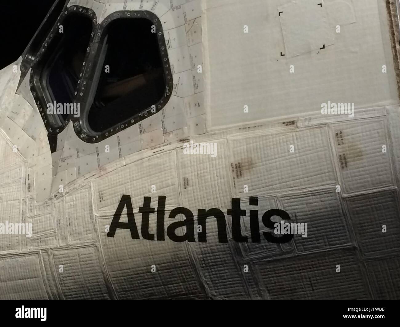 La navette spatiale Atlantis Banque D'Images