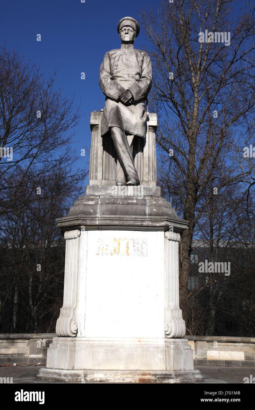 Moltke Berlin monument Banque D'Images