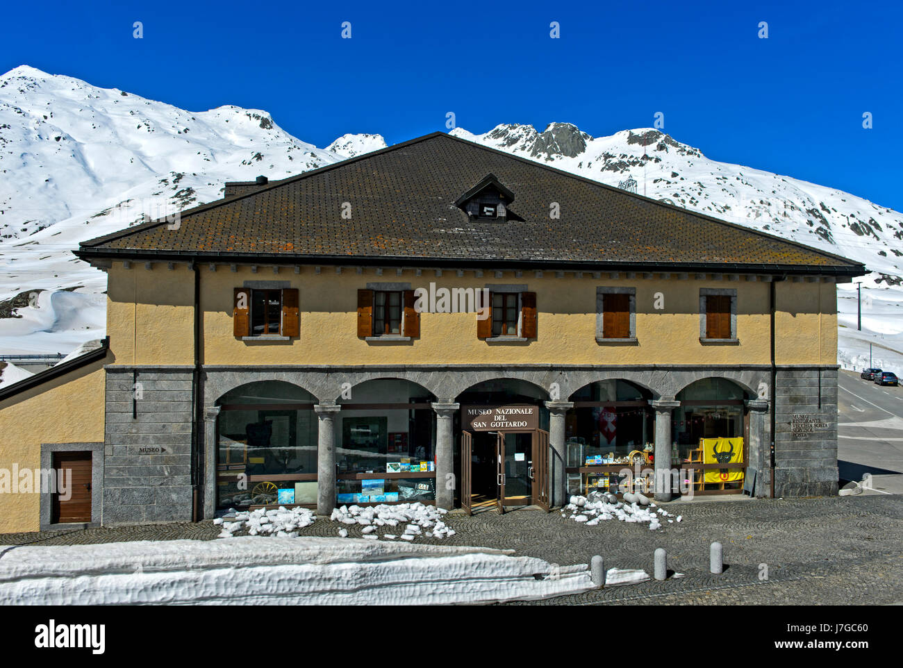 Museo Nazionale del San Gottardo, Gotthard National Museum, Col du Gotthard, Airolo, Canton du Tessin, Suisse Banque D'Images