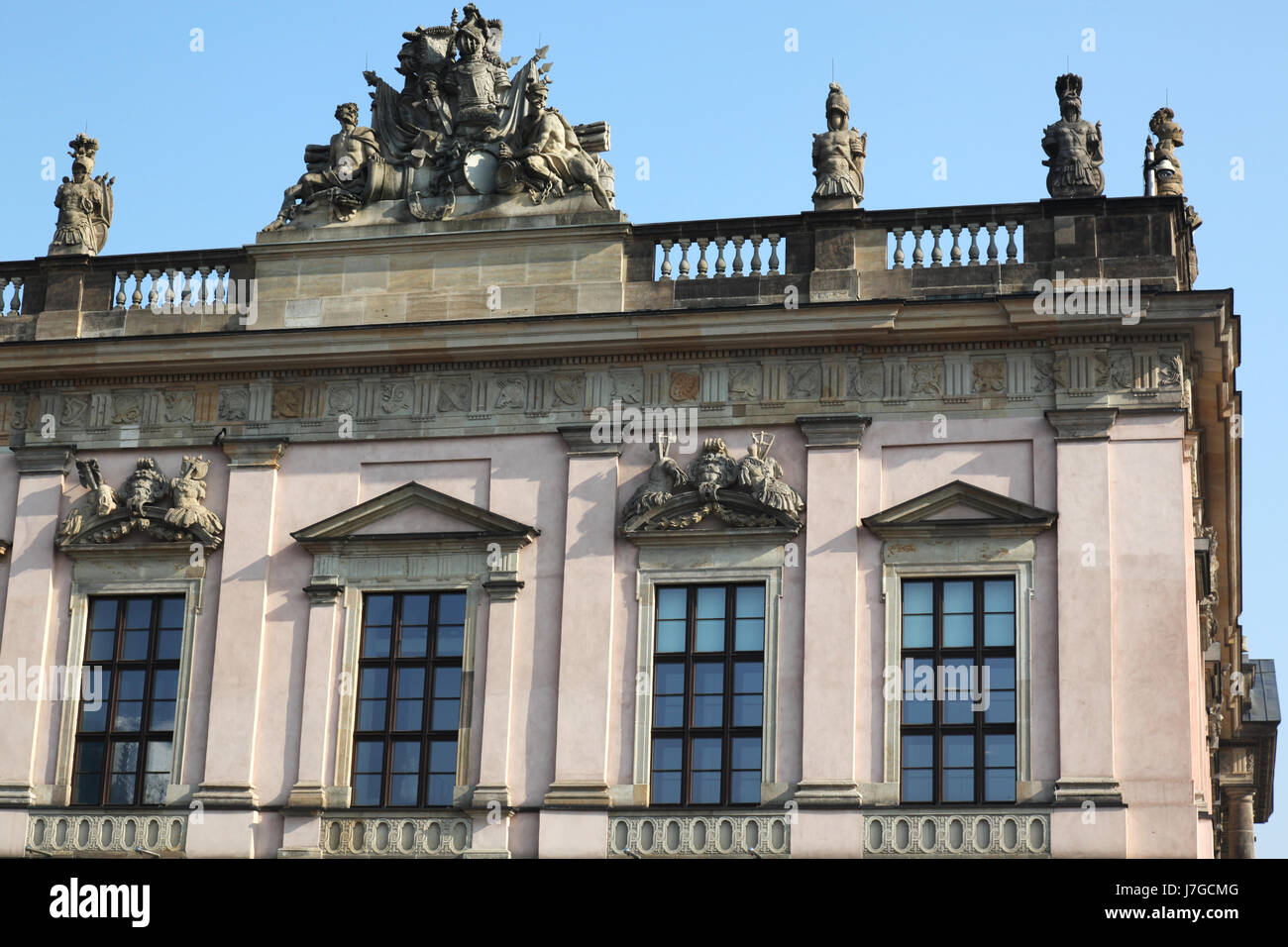 Tilleul berlin baroque allemand grand manège militaire en Prusse musée largement Banque D'Images