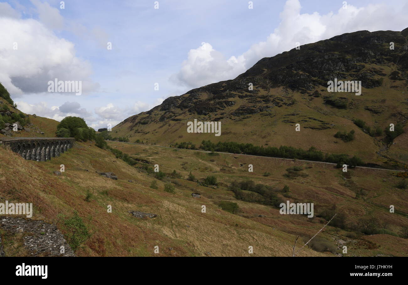 En viaduc Glen Ogle Ecosse Mai 2017 Banque D'Images