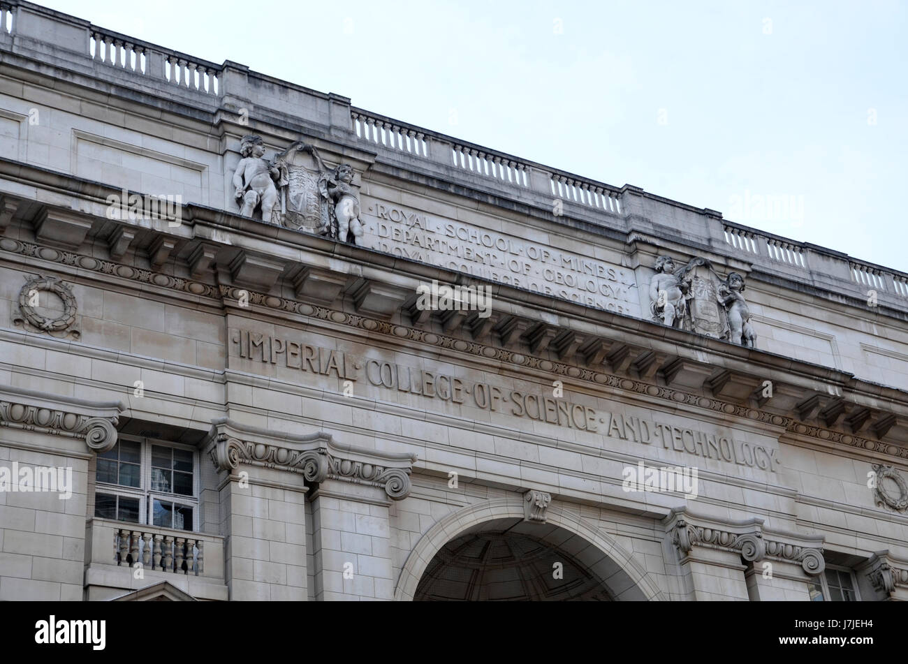 L'Imperial College de Londres Banque D'Images