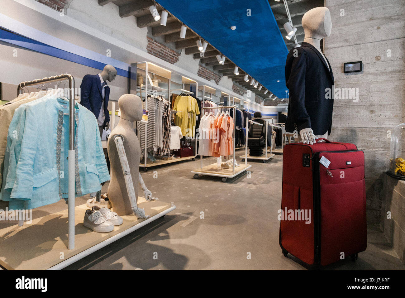 Prévenir LABS store dans le centre de Sarajevo. Banque D'Images