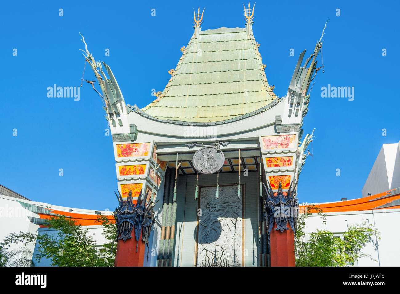 LOS ANGELES, CALIFORNIE - Novembre 02, 2016 : le Grauman's Chinese Theatre sur Hollywood Boulevard Banque D'Images