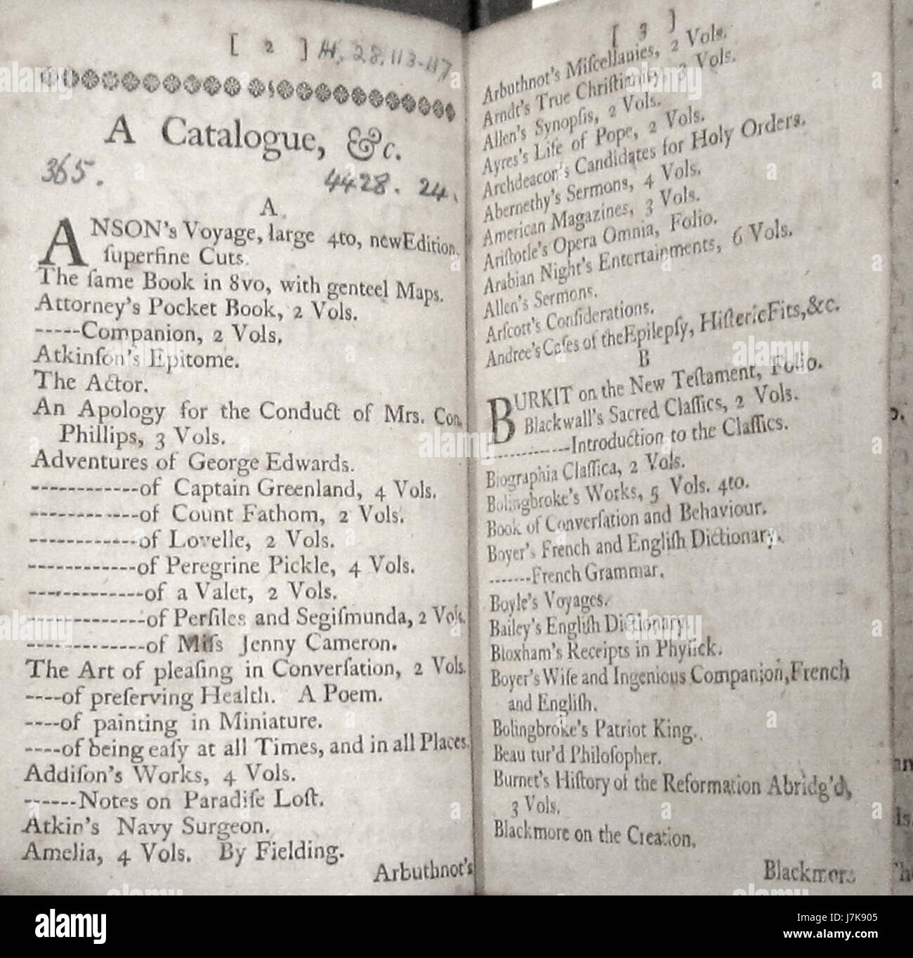1755 GarratNoel BostonPublicLibrary p2 NY Banque D'Images