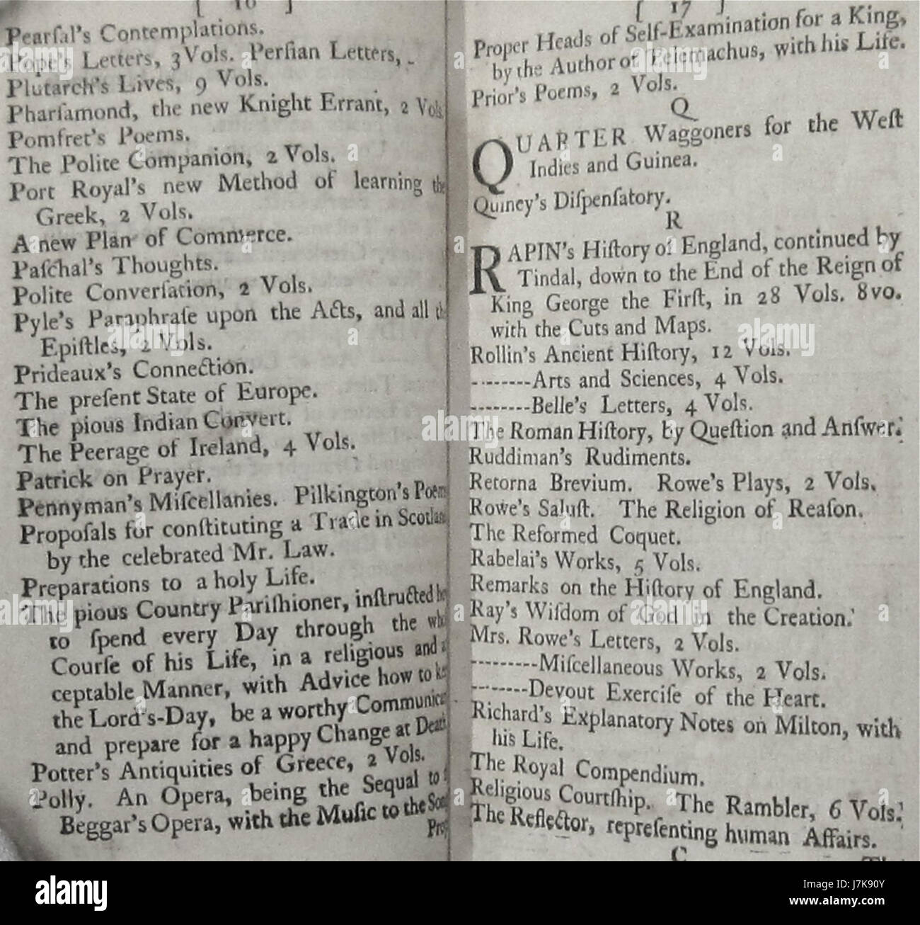 1755 GarratNoel BostonPublicLibrary p16 NY Banque D'Images