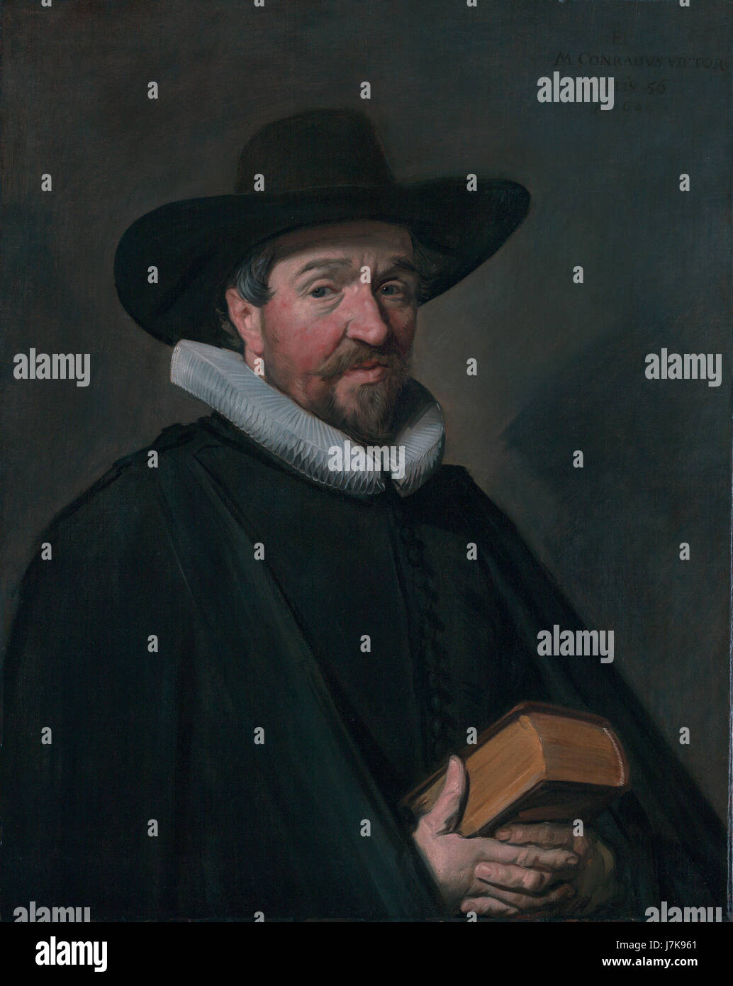 Conradus Vietor, par Frans Hals Banque D'Images