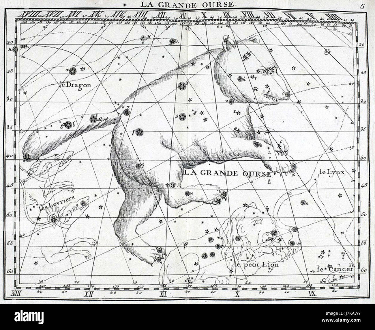 Atlas Coelestis 6 Banque D'Images