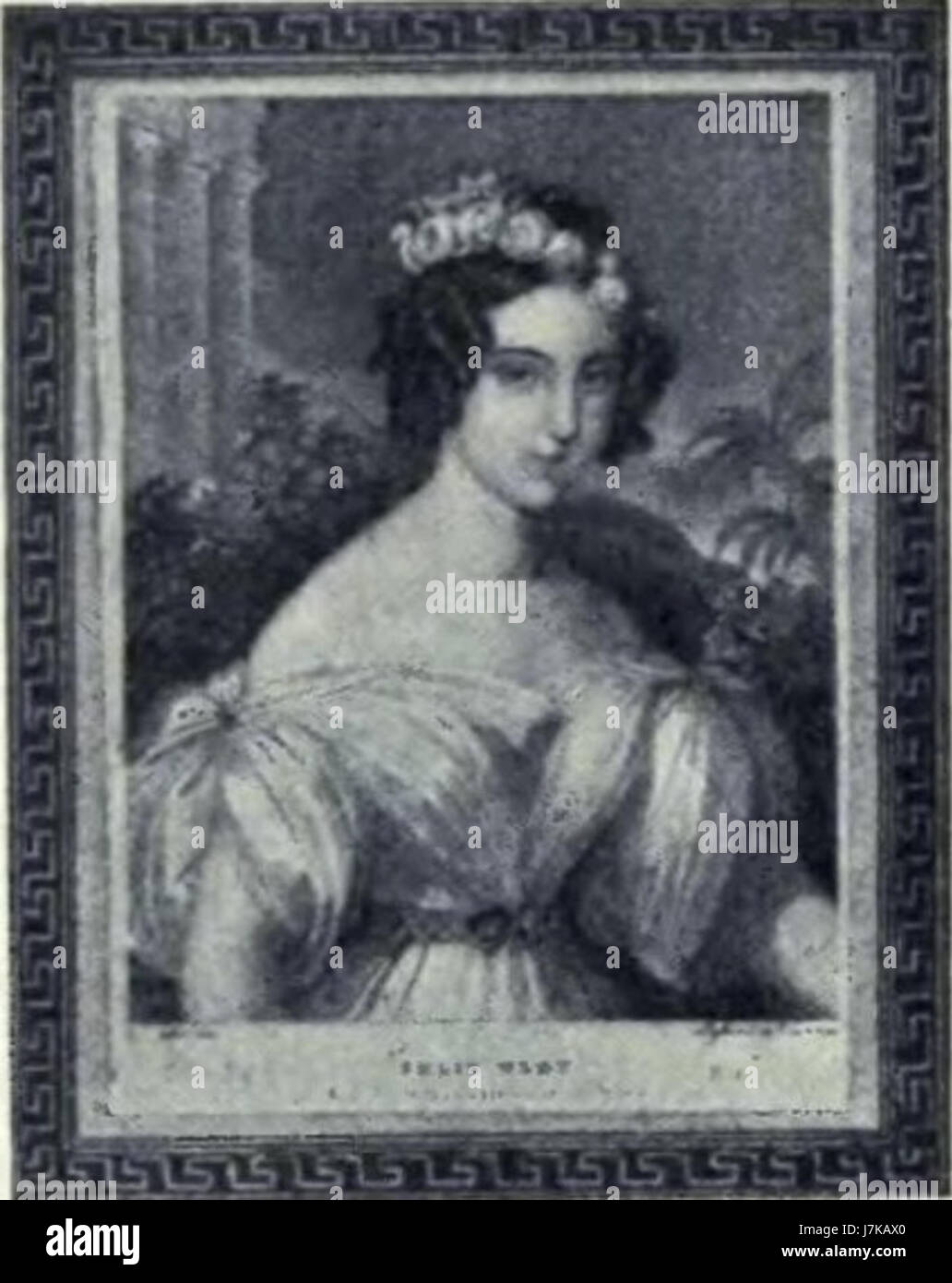 La performance de Julia Rettichâ€™ au Svenska Teatern en 1886 marque un moment important dans l'histoire du théâtre suédois. La pièce faisait partie d'une scène théâtrale dynamique qui a contribué au paysage culturel de Stockholm à la fin du XIXe siècle. Banque D'Images